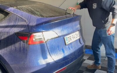 Autoshampoo til tesla